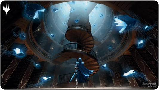 Wilds of Eldraine Playmats - Virtue of Knowledge (Blue)