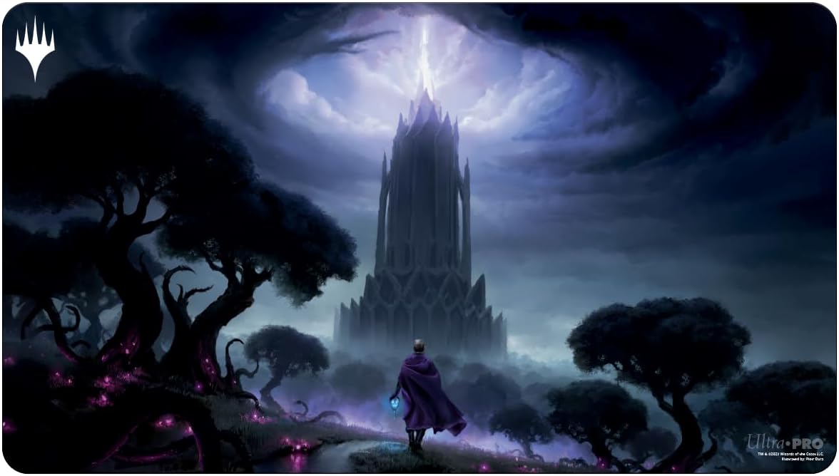 Wilds of Eldraine Playmats - Virtue of Persistence (Black)