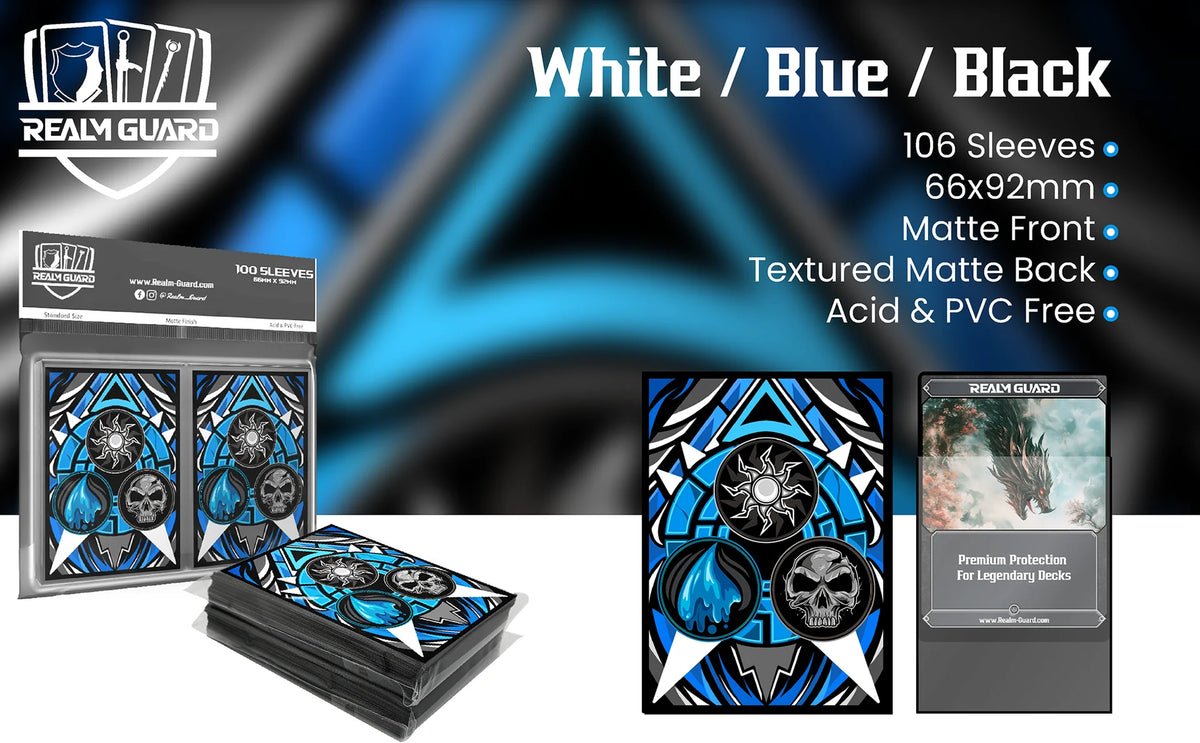 Realm Guard Color Combo Card Sleeves - Esper