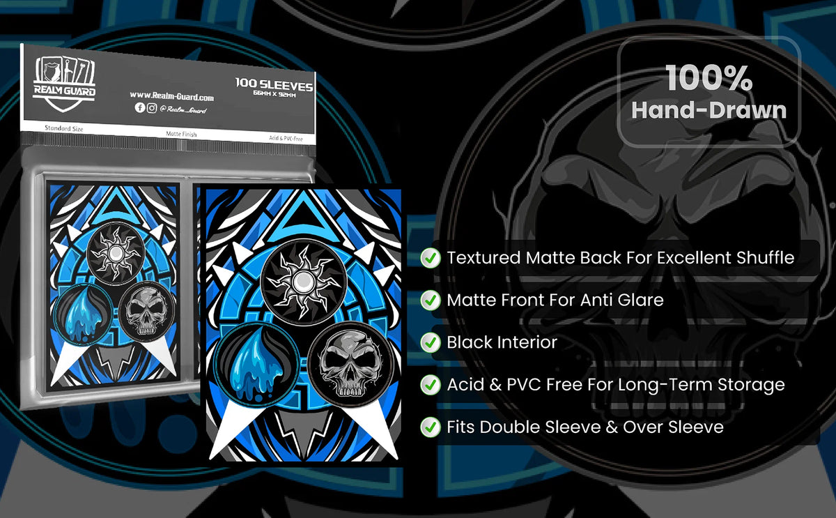 Realm Guard Color Combo Card Sleeves - Esper