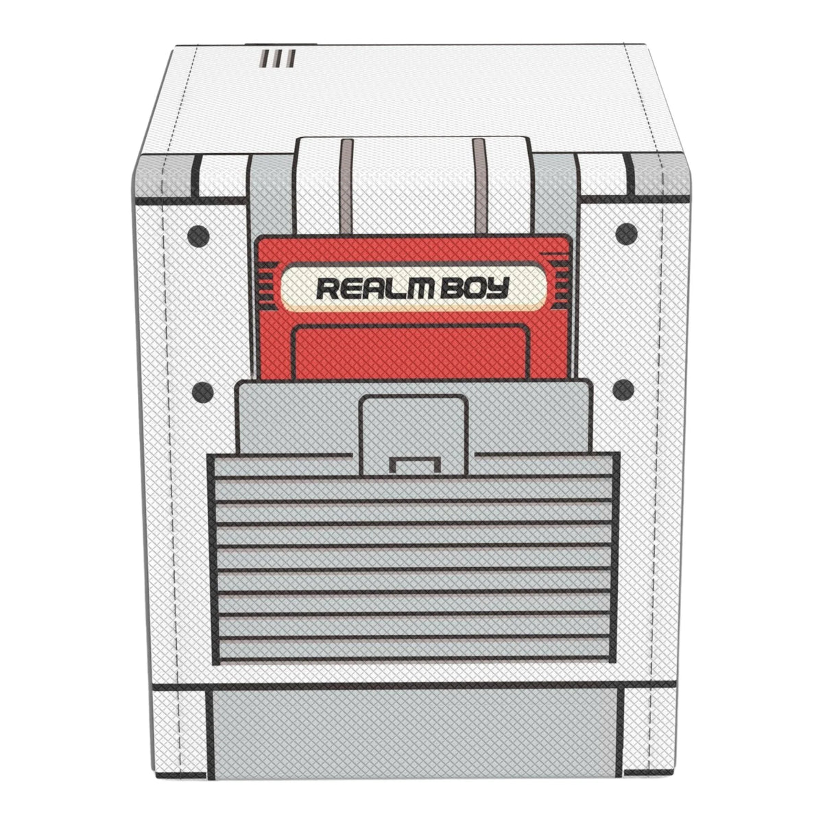 Realm Guard Realm Boy Windowed Deck Box: White
