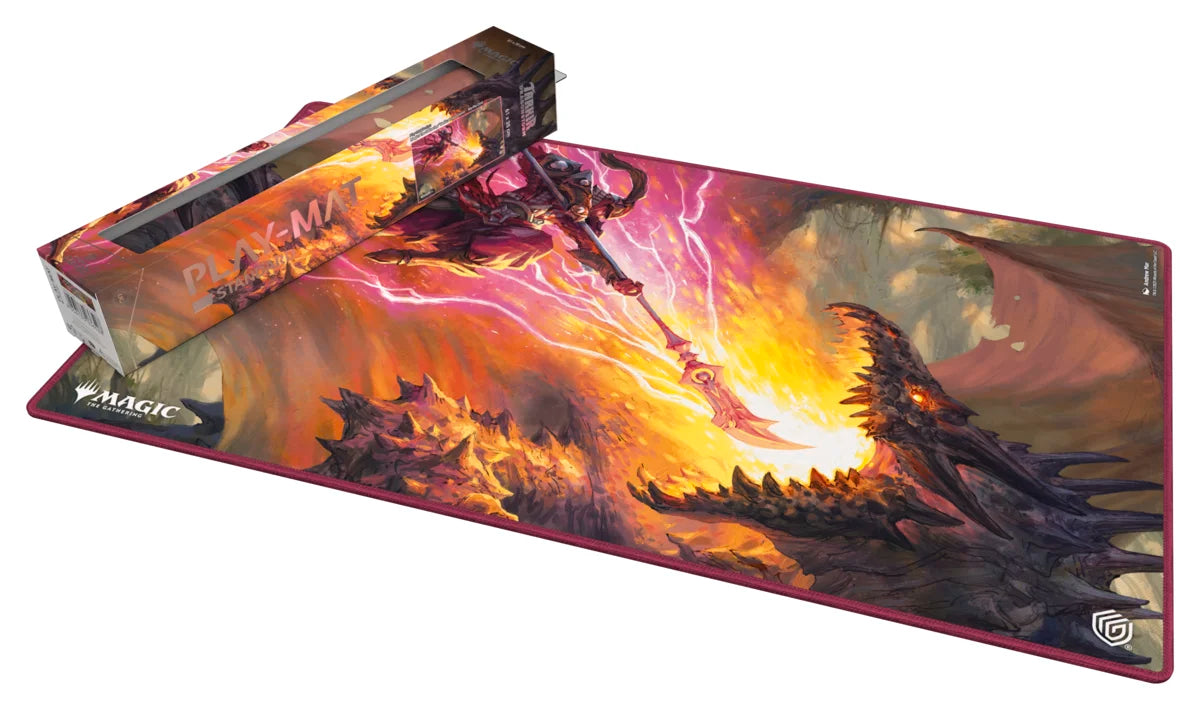 Tarkir: Dragonstorm Playmat - Worthy Cost (Stitched)