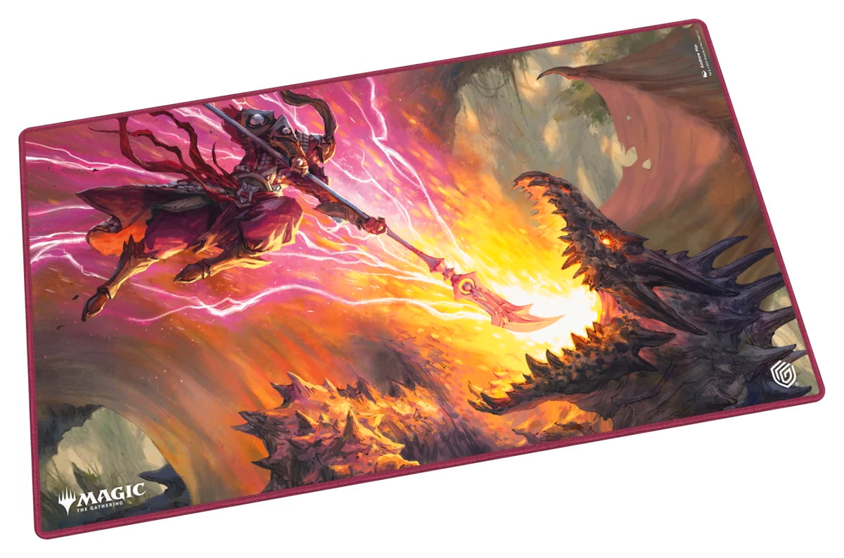 Tarkir: Dragonstorm Playmat - Worthy Cost (Stitched)