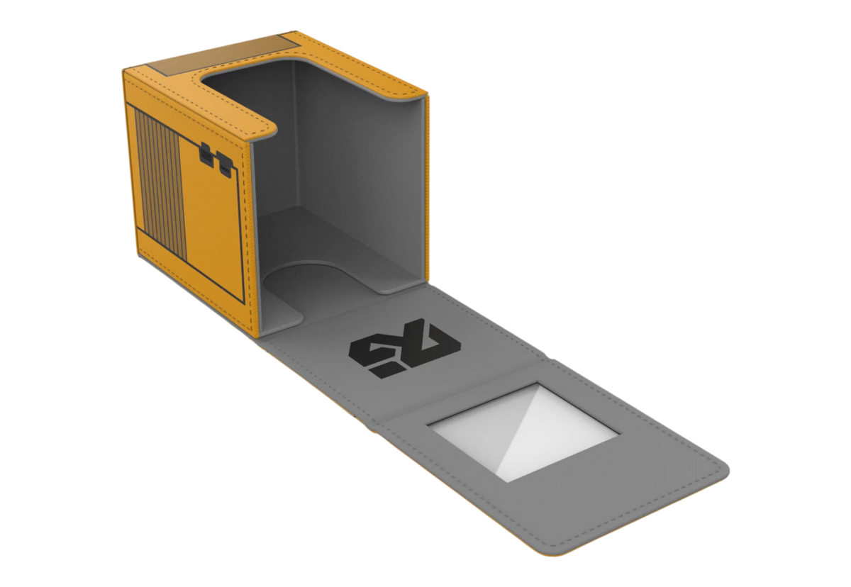 Realm Guard Realm Boy Windowed Deck Box: Yellow