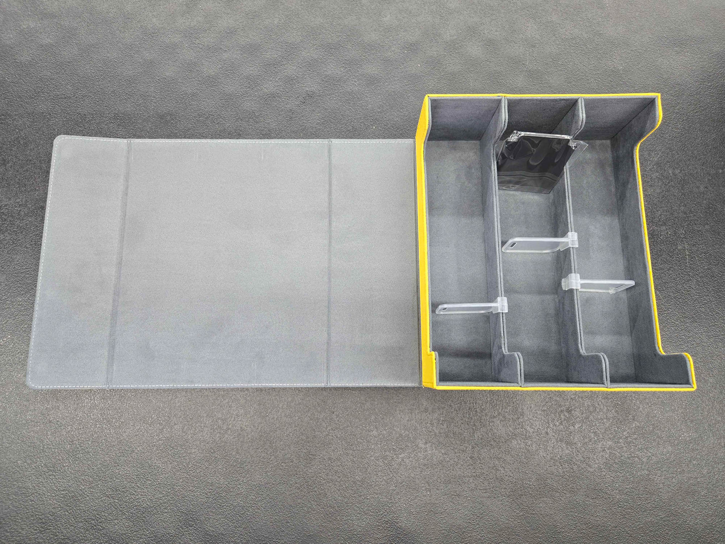 Generic 3-Row Card Storage Case 1800+ (Yellow and Grey)