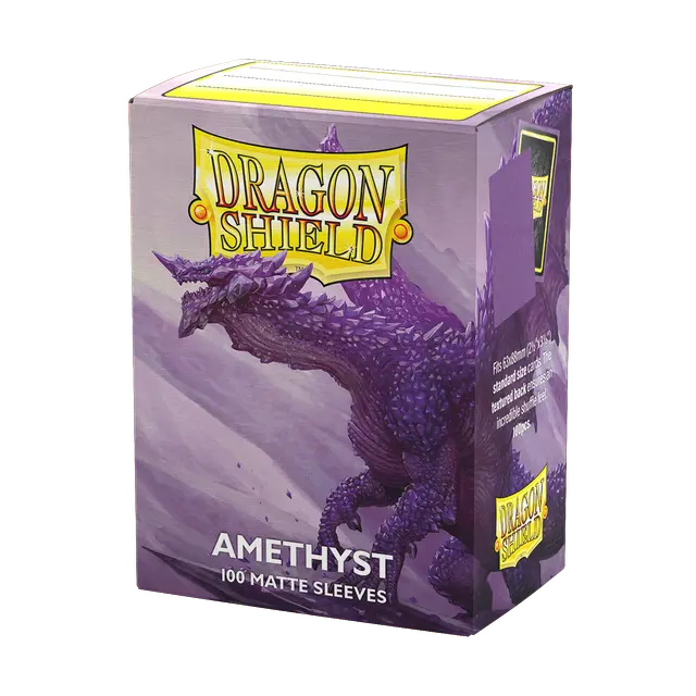 Dragon Shield Standard Matte Sleeves: Amethyst (100ct.)