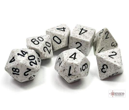 Chessex Polyhedral Dice Set: Speckled (Arctic Camo)