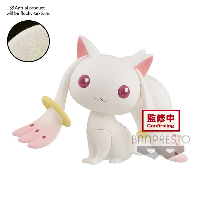 Puella Magi Madoka Magica 10th Anniversary Fluffy Puffy Kyubey Figure 18172