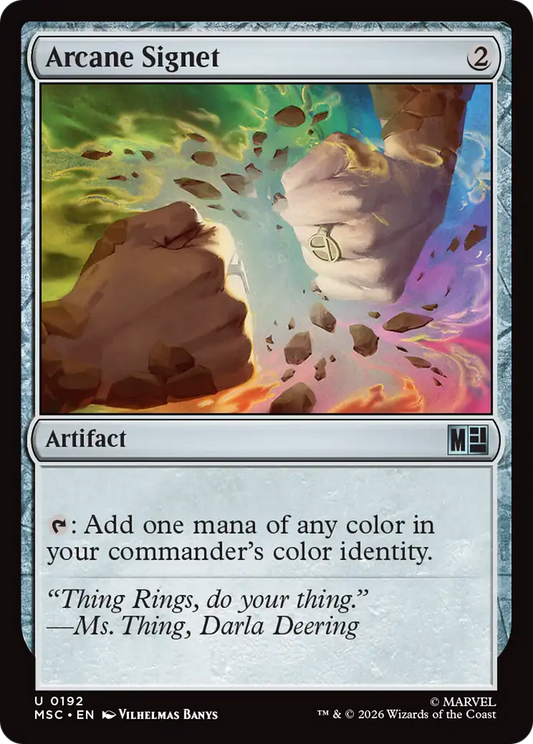 Arcane Signet (0192) [Marvel Super Heroes Commander]