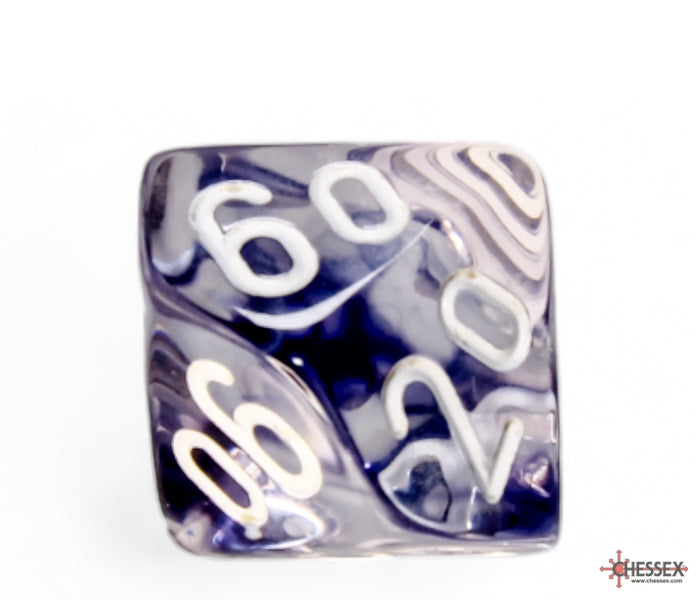 Chessex Polyhedral Dice Set: Nebula (Black/White)