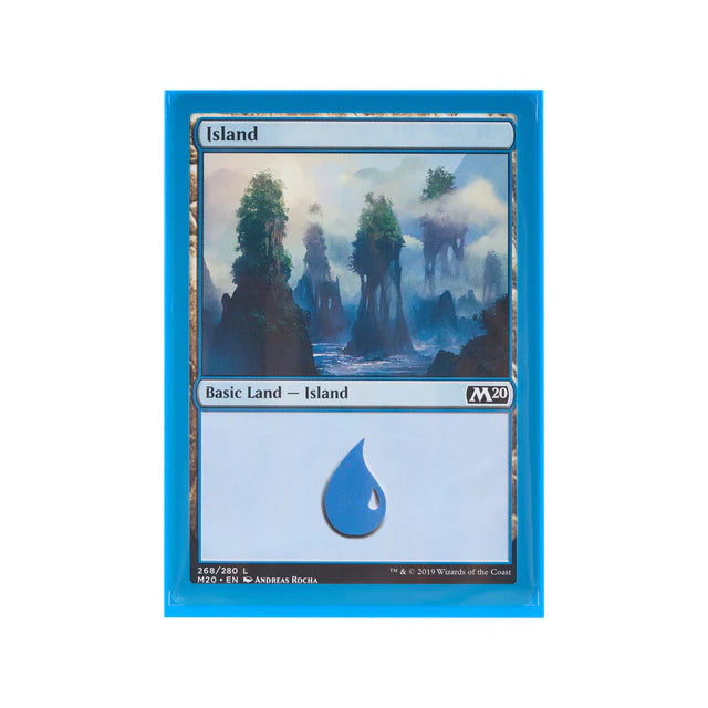 Arcane Fortress Synergy Inner Card Sleeves: Standard - Blue Ocean (105ct)