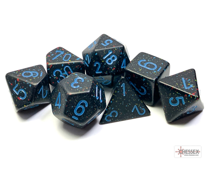 Chessex Polyhedral Dice Set: Speckled (Blue Stars)