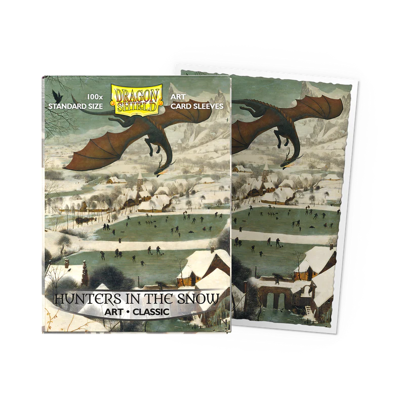 Dragon Shield Standard Brushed Art Sleeves - Hunters in the Snow
