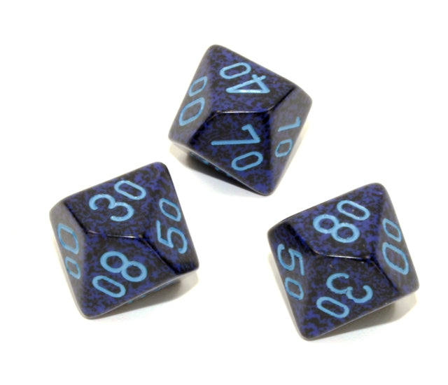 Chessex Polyhedral Dice Set: Speckled (Cobalt)