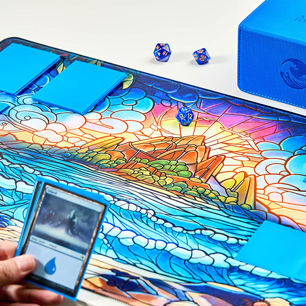 Arcane Fortress Playmat: Hidden Island