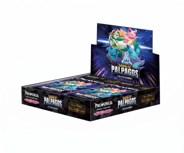 Palworld TCG Set 1 - Dawn of Palpagos - Booster Display