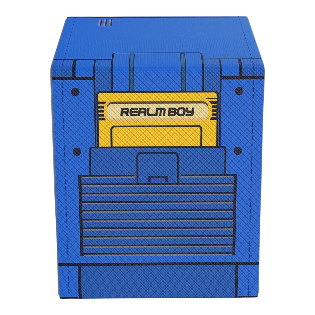 Realm Guard Realm Boy Windowed Deck Box: Blue