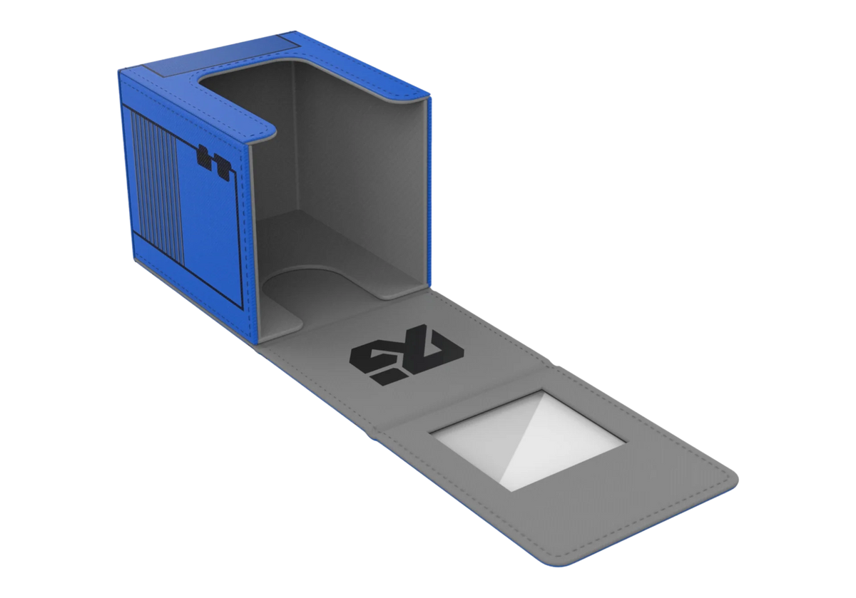 Realm Guard Realm Boy Windowed Deck Box: Blue