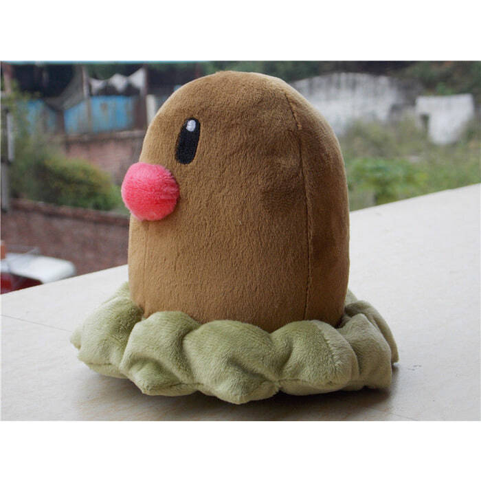 Sanei Pokemon All Star Collection PP36 Diglett Plush, 5.5"