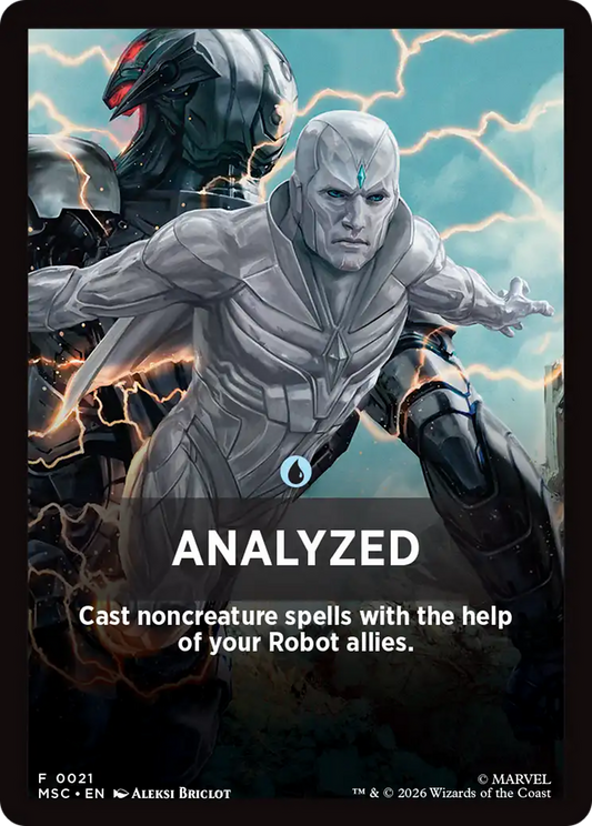 Analyzed Theme Card [Marvel Super Heroes Commander]