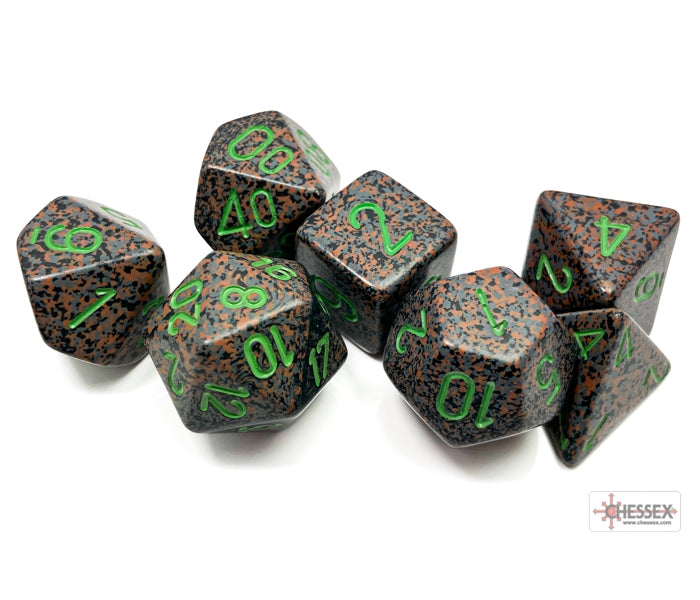 Chessex Polyhedral Dice Set: Speckled (Earth)