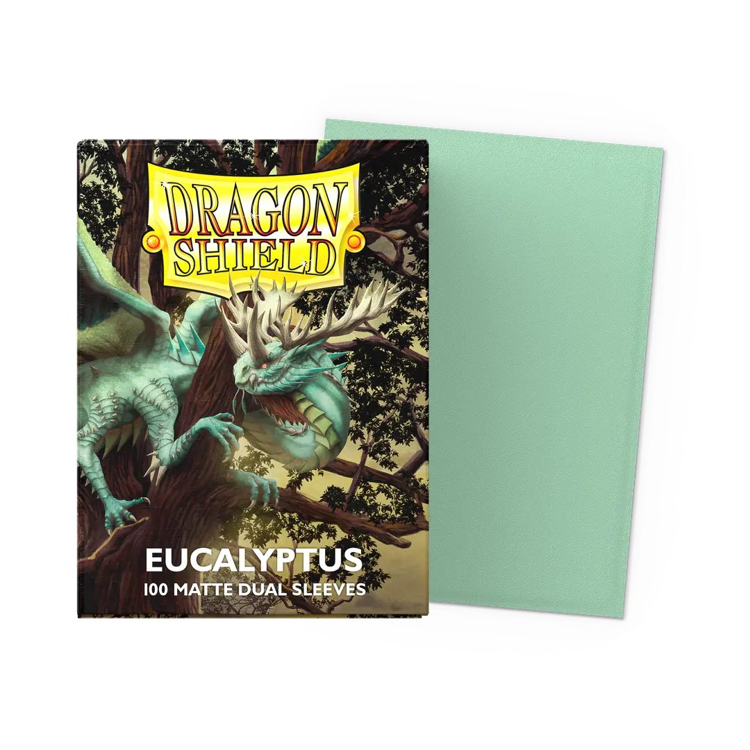 Dragon Shield Standard Dual Matte Sleeves: Eucalyptus (100ct.)