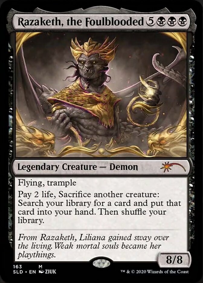 Razaketh, the Foulblooded [Secret Lair Drop Series]