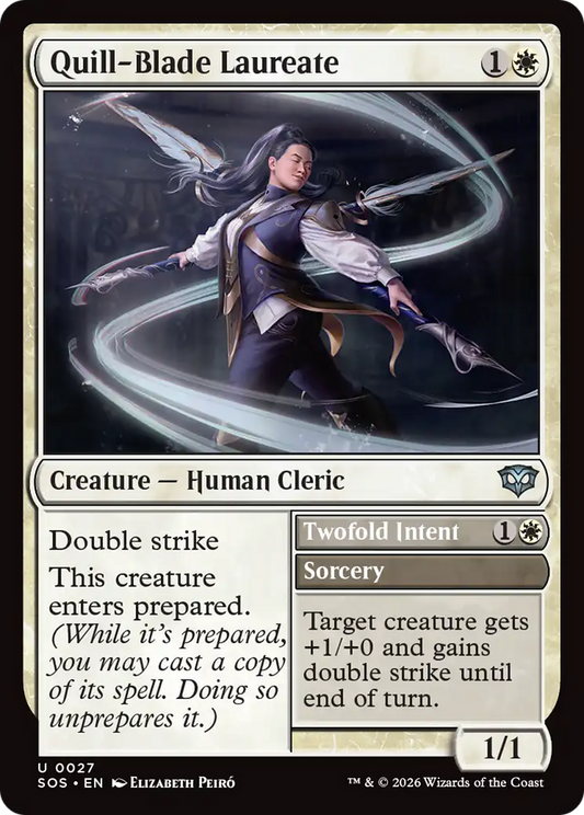 Quill-Blade Laureate [Secrets of Strixhaven]