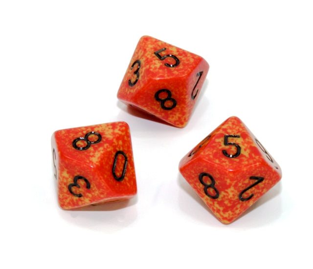 Chessex Polyhedral Dice Set: Speckled (Fire)