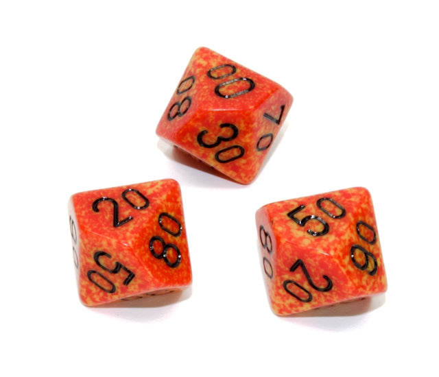 Chessex Polyhedral Dice Set: Speckled (Fire)