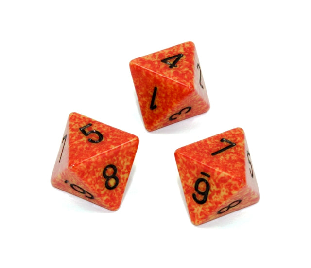 Chessex Polyhedral Dice Set: Speckled (Fire)