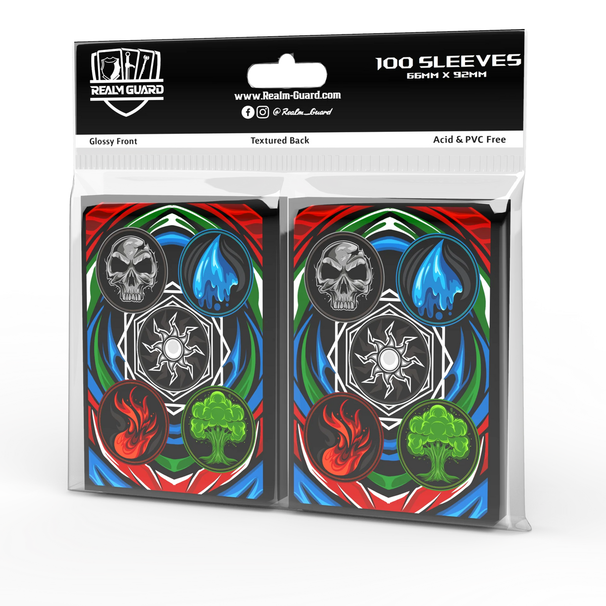 Realm Guard Color Combo Card Sleeves - 5 Color