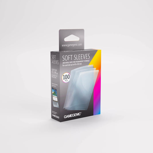 Gamegenic 100ct Standard Card Soft Sleeves