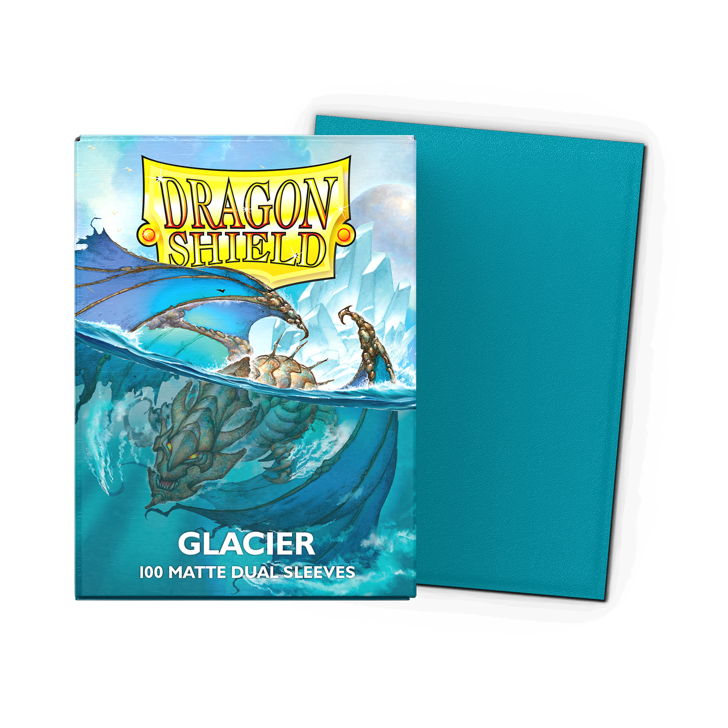Dragon Shield Standard Dual Matte Sleeves: Glacier (100ct.)