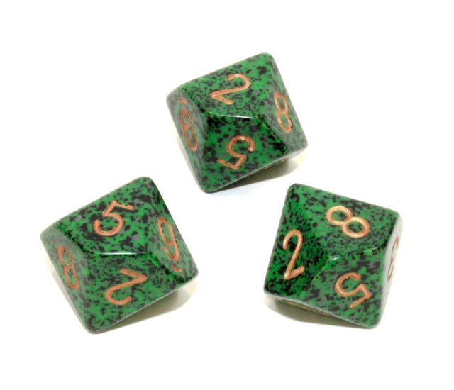 Chessex Polyhedral Dice Set: Speckled (Golden Recon)