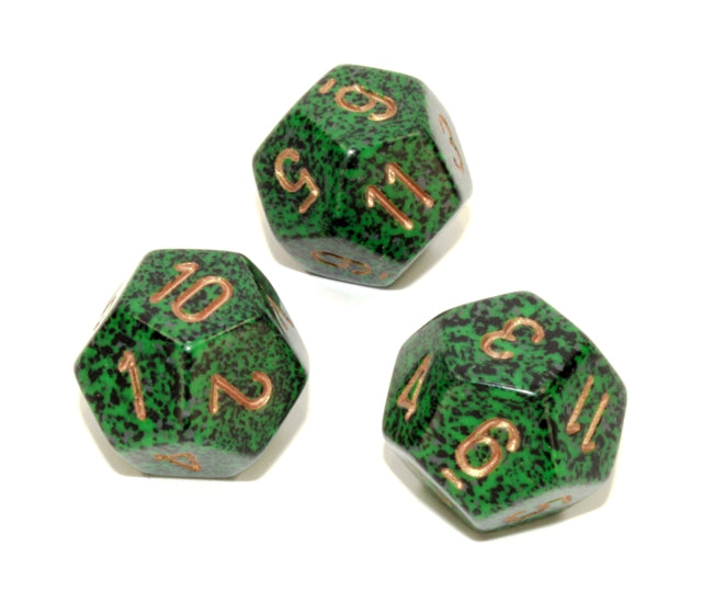 Chessex Polyhedral Dice Set: Speckled (Golden Recon)