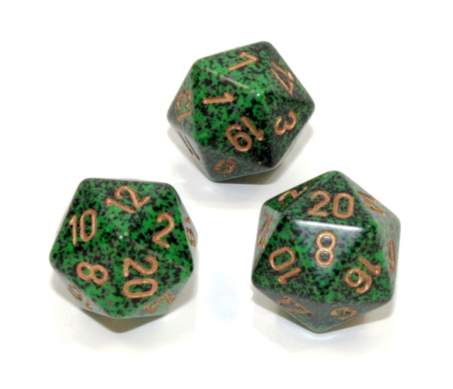Chessex Polyhedral Dice Set: Speckled (Golden Recon)