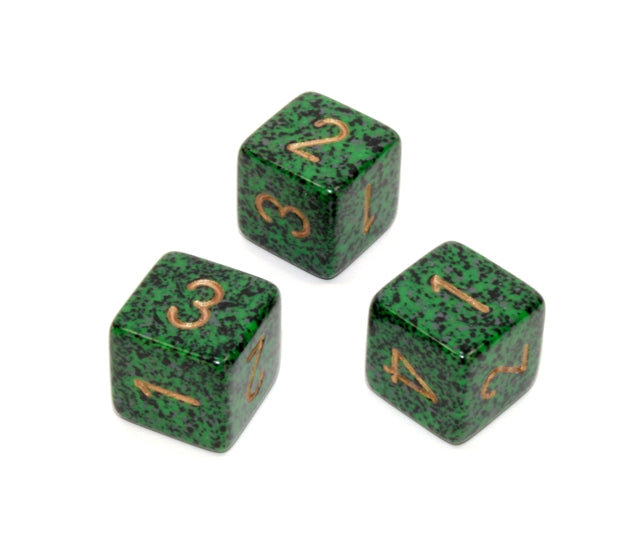 Chessex Polyhedral Dice Set: Speckled (Golden Recon)