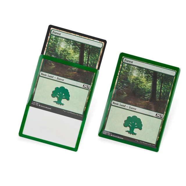 Arcane Fortress Synergy Inner Card Sleeves: Standard - Green Grove (105ct)