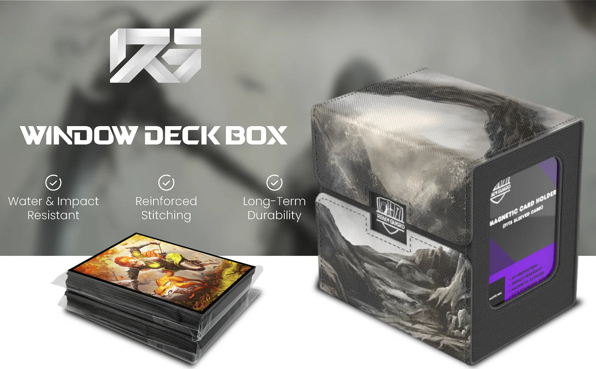 Realm Guard Windowed Deck Box: Grim Reaper