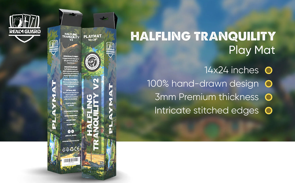 Realm Guard Playmat - Halfling Tranquility V2