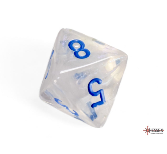 Chessex Polyhedral Dice Set: Borealis Luminary (Icicle/Light Blue)