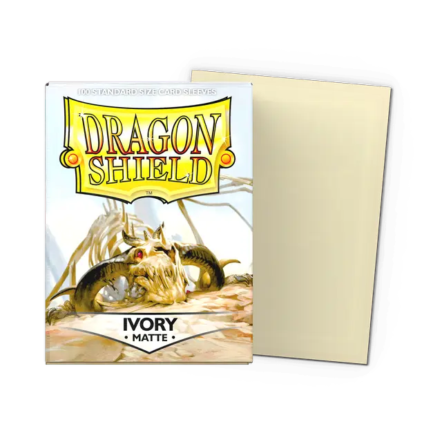 Dragon Shield Standard Matte Sleeves: Ivory (100ct.)