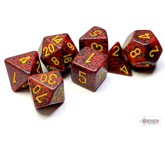 Chessex Polyhedral Dice Set: Speckled (Mercury)