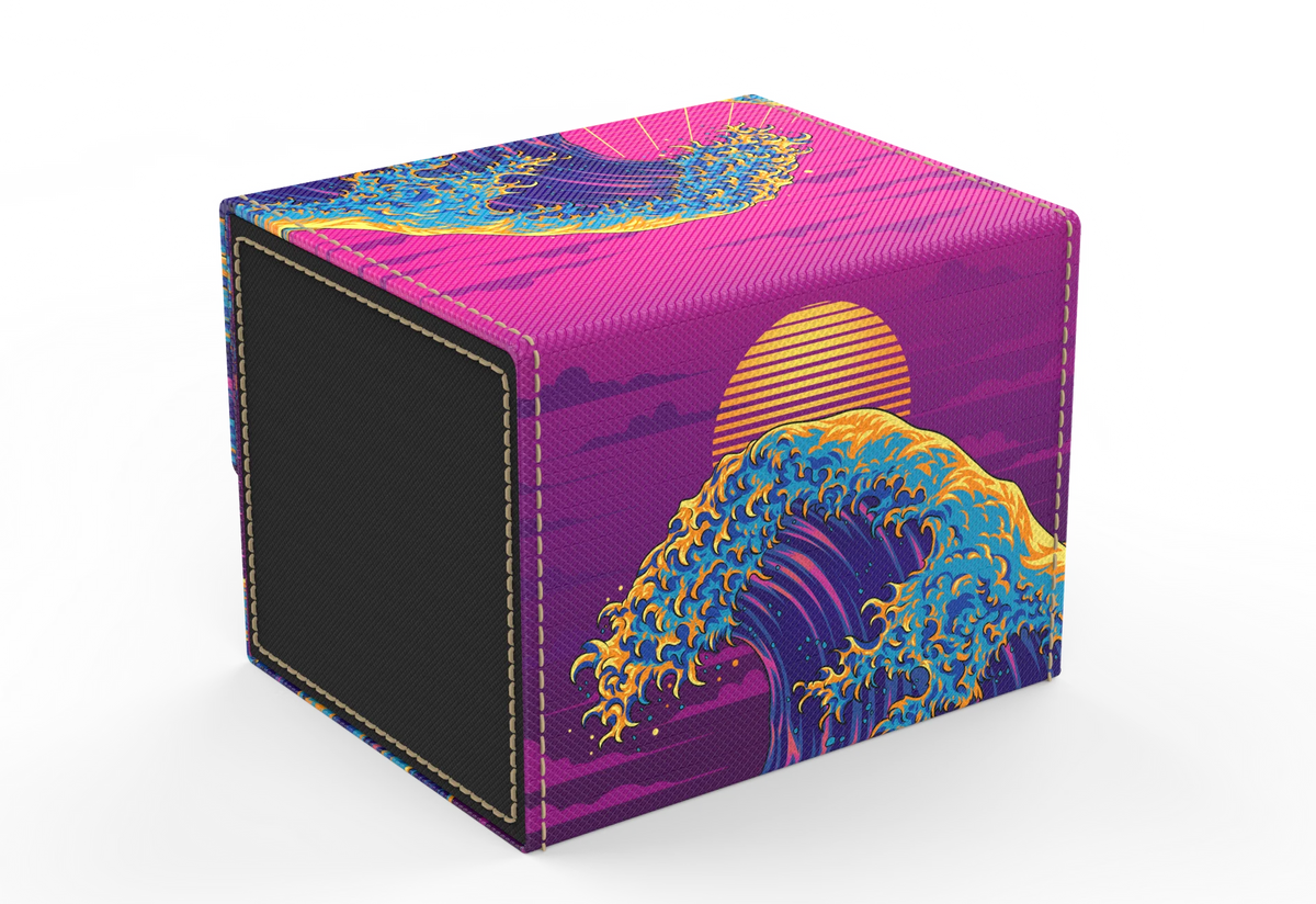 Realm Guard Deck Box: Great Neon Wave