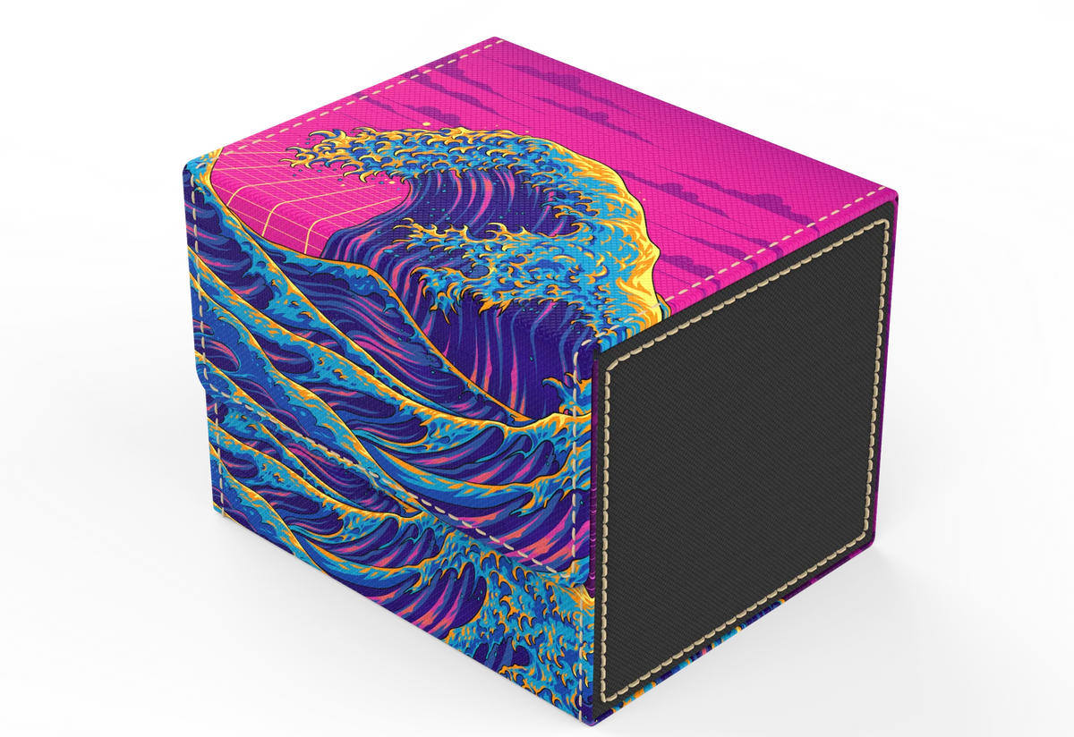 Realm Guard Deck Box: Great Neon Wave