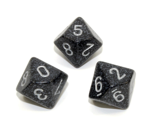 Chessex Polyhedral Dice Set: Speckled (Ninja)