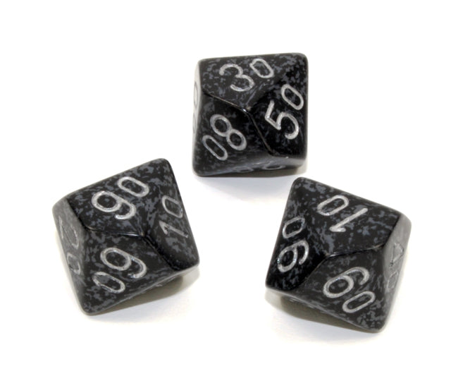 Chessex Polyhedral Dice Set: Speckled (Ninja)