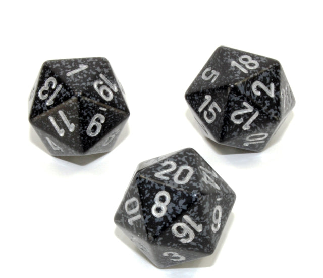 Chessex Polyhedral Dice Set: Speckled (Ninja)