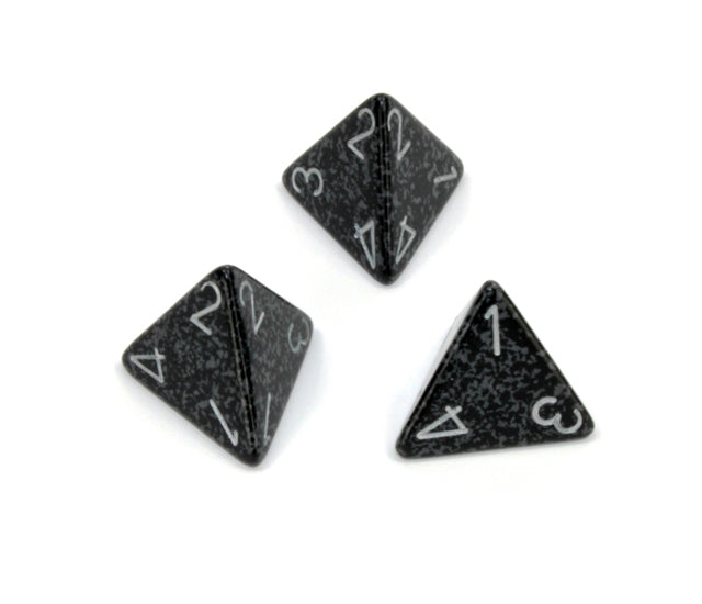 Chessex Polyhedral Dice Set: Speckled (Ninja)